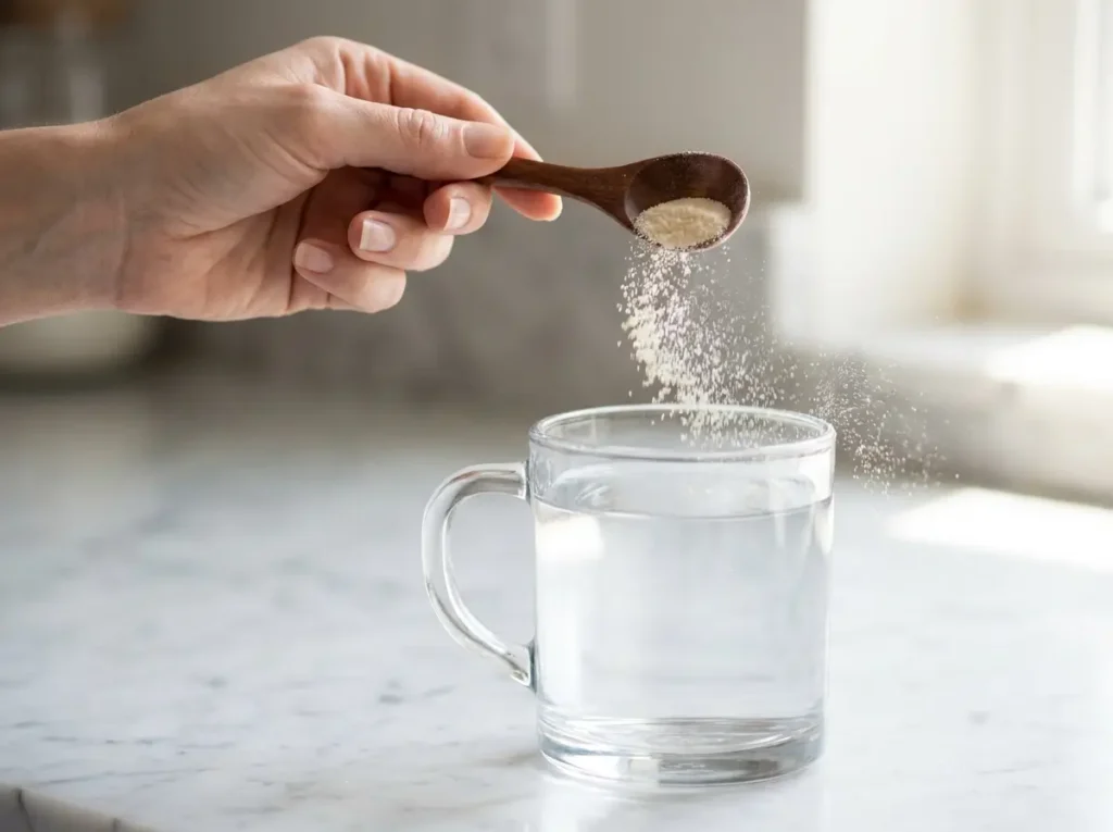 How to bloom the gelatin for the Jillian Michaels gelatin recipe