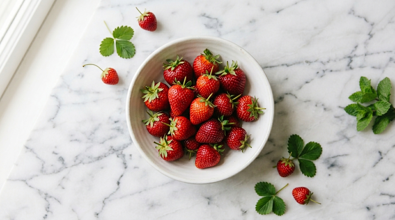 How to Clean Strawberries Hero Image
