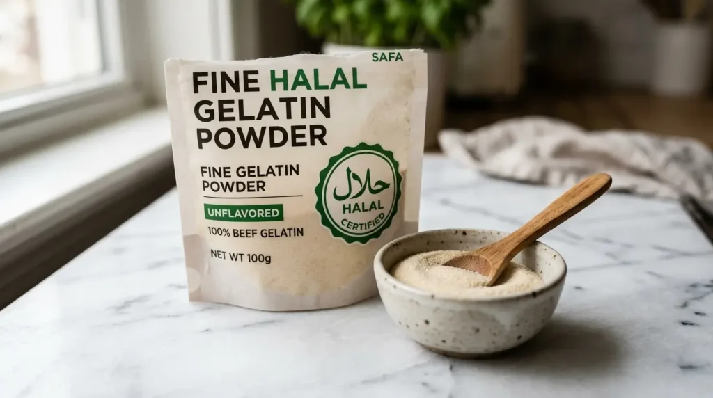 Plant-based halal gelatin alternatives agar agar and pectin