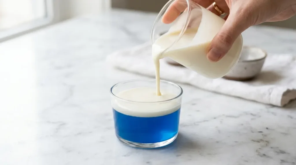 Serving virgin jello shots at a summer party