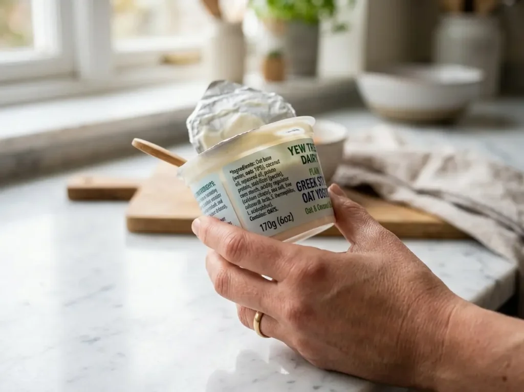 Reading a food label to check for gelatin